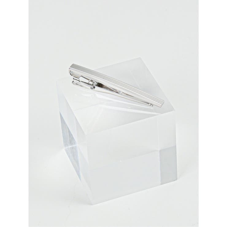 TAKA-Q MEN ボーダーデザイン タイバー スーツ