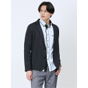 TAKA-Q MEN レーヨン混ストレッチ 2ボタン テーラードジャケット トップス
