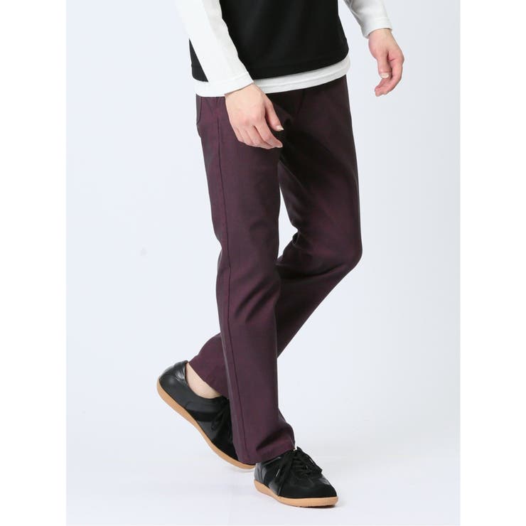 TAKA-Q MEN クロスストレッチ スリムチノパンツ ソラーロ パンツ・ズボン