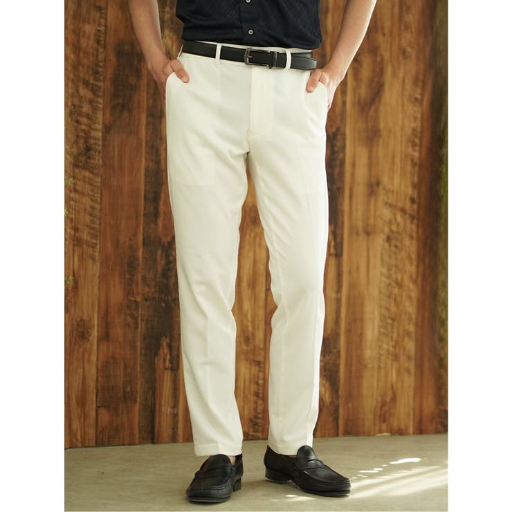 TAKA-Q MEN クロスストレッチ+クール トラウザーパンツ パンツ・ズボン