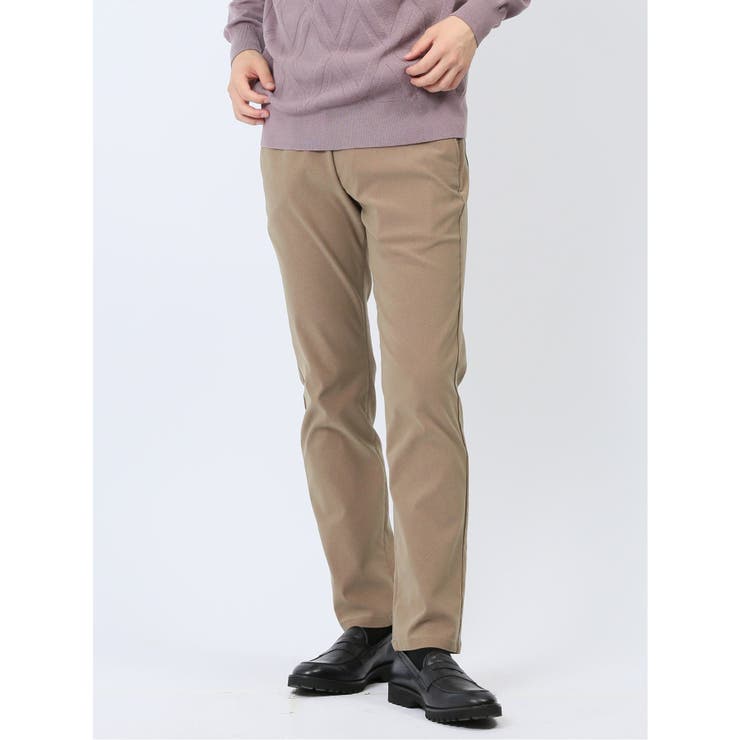 TAKA-Q MEN クロスストレッチ スリムチノパンツ ソラーロ パンツ・ズボン