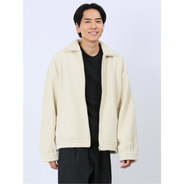 【10％OFFクーポン！2/10(火)1:59まで】TAKA-Q MEN モンケメル/MONT KEMMEL ZIP SHORT BL BOA FLEECE アウター(コート・ジャケットなど)