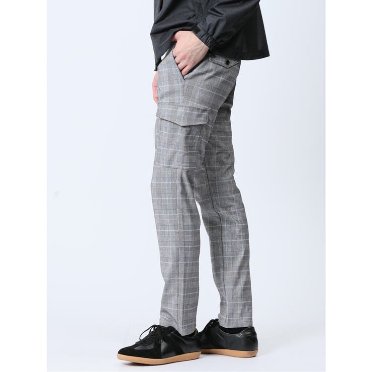 TAKA-Q MEN クロスストレッチ カーゴパンツ パンツ・ズボン