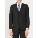 【10%OFFクーポン!11/27(木)1:59まで】TAKA-Q MEN 超光沢ストレッチ スリムフィット 2ボタン3ピーススーツ ジオメトリック黒 スーツ