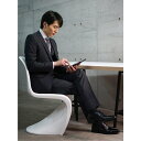 【10%OFFクーポン!11/27(木)1:59まで】TAKA-Q MEN 超光沢ストレッチ スリムフィット 2ボタン3ピーススーツ シャドーカルゼグレー スー...