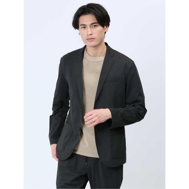【10%OFFクーポン!11/27(木)1:59まで】TAKA-Q MEN AEROACTIVE 2ボタン カットジャケット(セットアップ可能) スーツ