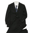 【10%OFFクーポン!11/27(木)1:59まで】TAKA-Q MEN ストレッチウォッシャブル リラックスフィット 2ボタン2ピース リクルートスーツ 黒...