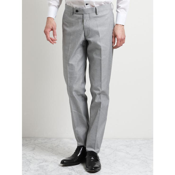 【10%OFFクーポン!11/27(木)1:59まで】TAKA-Q MEN TAKA-Q/mens:COOLMAX ストレッチウォッシャブル スリムフィットノー...