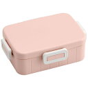 Skater お弁当箱 1段 大人 ピンク 650ml かわいい シンプル 日本製 弁当箱 お弁当 スケーター YZFL7AG【一段 ランチボックス 汁漏れ 仕...