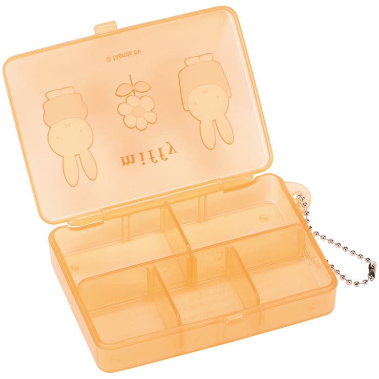 【10％OFFクーポン！7/26(日)1:59まで】Skater マルチ ケース 仕切り 動く 小物入れ ピル サプリ アクセサリー トラベル スケーター skater ZMLC1 ミッフィー Miffy うさこちゃん 女の子 女性【薬入れ ミニ 仕切り shoplistselect-10167724 SHOPLIST サンプル画像2