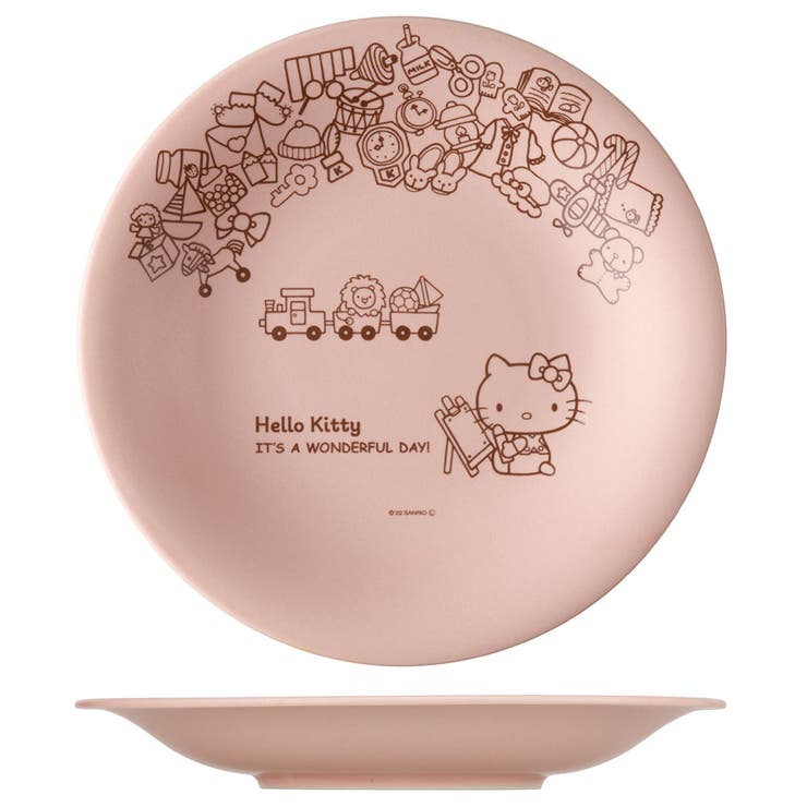 【10％OFFクーポン！9/24(木)1:59まで】Skater 陶器製 大皿 24cm 皿 食器 美濃焼き 陶器 キャラクター 大人 子供 スケーター skater CHPL24 キティ ハローキティ キティちゃん 女の子【お皿 陶器製 陶製 陶磁器】 shoplistselect-10168122 SHOPLIST サンプル画像2