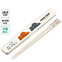 Skater お箸セット 食洗器対応 箸入れ 抗菌 カトラリー お弁当 箸 skater カトラリーセット スケーター ABC3AG ムジークタイガー MUZI...