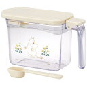 【5/16 1:59まで 5%OFFクーポン】Skater 調味料 ポット 380ml ワンプッシュで開く 調味料 入れ 容器 砂糖 塩 KHP1 スケーター ...
