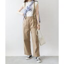 【5/15限定 15%OFFクーポン】atONE サイドビックポケットサロペットパンツ ワンピース・ドレス