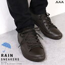 Zeal Market メンズ ストリート 防水 雨 梅雨 ローカットレインスニーカー ☆2400 シューズ・靴