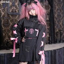 【7/11 1:59まで 5%OFFクーポン】ACDCRAG HEAVEN クロップドジャケット クロップ丈 クロップド丈 長袖 原宿系 原宿 ファッション 病...