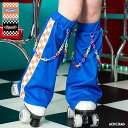 ACDCRAG Yummy レッグウォーマー 原宿 原宿系 ファッション 病み 病みかわ チェーン ダーク ポップ デコラ ダイナー 派手 かわいい 派手かわ ...