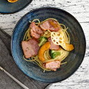 TABLE WARE EAST パスタ皿 お皿 おしゃれ 窯変 ディープブルー カレー皿 深皿 ボウル 煮物鉢 盛皿 主菜皿 パスタボウル カレー皿 中鉢 中皿 プレート 皿 お皿 カフェ風 シック モダン 青い食器 カフェ食器 和カフェ 食器・キッチン