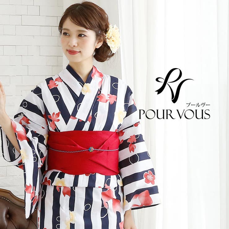 【10%OFFクーポン!11/27(木)1:59まで】PourVous レトロ セット 4点セット 浴衣セット 浴衣 レディース 水色 女性 レトロモダン浴衣 ...