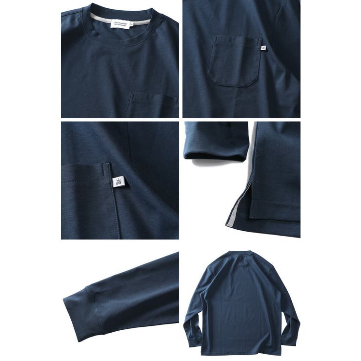 大きいサイズの店ビッグエムワン 大きいサイズ メンズ DREAM MASTER ジャケットイン 長袖 Tシャツ dm-t230415 トップス