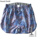 大きいサイズの店ビッグエムワン 大きいサイズ メンズ DANIEL DODD 前開き ボタニカル柄 トランクス 肌着 下着 azut-229023 インナー・下...