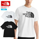 PROVENCE ノースフェイス メンズ ティーシャツ カットソー 定番 半袖 トップス Tシャツ ハーフドーム クルーネック 紳士 男性 綿 コットン100% アウトドア スポーツ 通学 作業 シンプル カジュアル プレゼント ロゴ ブラック ホワイト