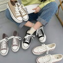 【7/11 1:59まで 5%OFFクーポン】Shoes in Closet 厚底 約3.0cm レースアップ キャンバス スニーカー 3477 シューズ・靴