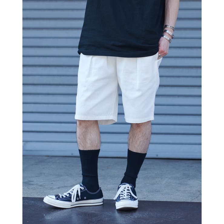 【10％OFFクーポン！2/23(月)1:59まで】MODISH GAZE ツイルイージーショーツ パンツ・ズボン