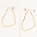 SPIGA ハート型フープピアス アクセサリー