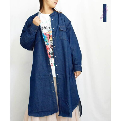 ARGO TOKYO 『2023REnew』Denim Shirt One-piece 29008 再販アイテム デニムシャツワンピース デニムシャツ シャツワンピース デニムワンピース ロング丈 マキシ丈 マキシワンピース 2WAY ワンピース・ドレス ARGO TOKYO 『2023REnew』Denim Shirt One-piece 29008 再販アイテム デニムシャツワンピース デニムシャツ シャツワンピース デニムワンピース ロング丈 マキシ丈 マキシワンピース 2WAY ワンピース・ドレス