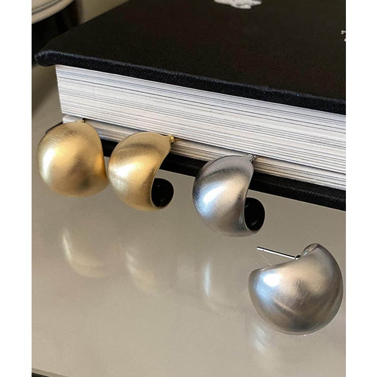 ARGO TOKYO 【SILVER925針】G10 Coating Matte Ball Earring 26123 ゴールドコーテイングマットボールイヤリング　イヤリング　ピアス　ゴールド アクセサリー
