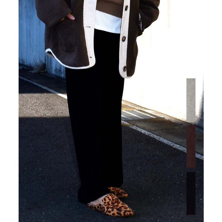 ARGO TOKYO Pile Tuck Wide Pants 22115 パイルタックワイドパンツ　イージーパンツ　タックパンツ　パイルパンツ　ウエストゴムパンツ パンツ・ズボン