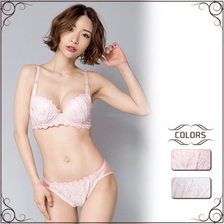 GRAXIA モールドカップで自然なバストラインを生み出すブラ・ショーツセット(ブラセット) インナー・下着