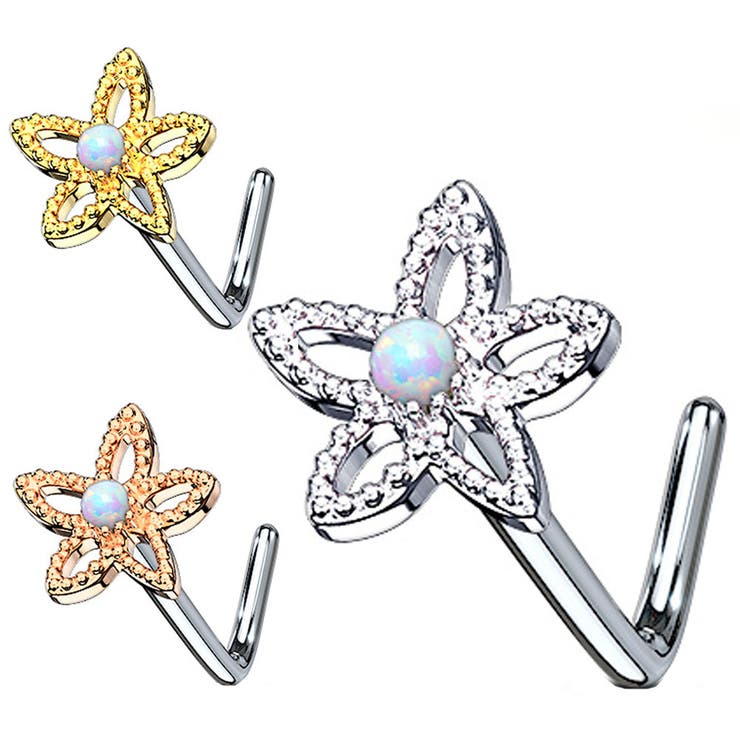 【10%OFFクーポン!11/27(木)1:59まで】ピアス専門店HOMESLICEPRODUCTIONS ボディピアス 鼻ピアス 20G 316Lサージカルス...