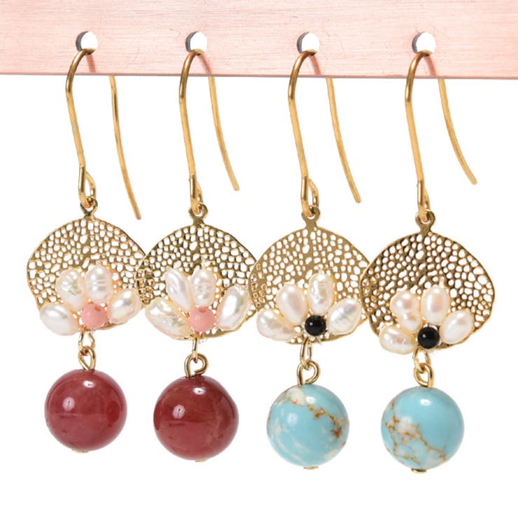 【10%OFFクーポン!11/27(木)1:59まで】ピアス専門店HOMESLICEPRODUCTIONS ピアス サージカルステンレス 淡水パール&ナチュラル...