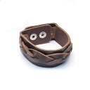 ピアス専門店HOMESLICEPRODUCTIONS レザーブレスレット レイヤードウェーブ【アクセサリー/革/メンズ】 アクセサリー