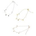 ピアス専門店HOMESLICEPRODUCTIONS ブレスレット サージカルステンレス ティアドロップ ステンレス レディース シルバー ゴールド ピンクゴー...