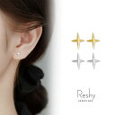 【マラソン期間中 5%OFFクーポン】my liberty ピアス 金属アレルギー対応 レディース スタースタッズ 星モチーフ ゴールド シルバー キラキラ カジュアル 人気 流行 20代 30代 40代 プレゼント プチプラ アクセサリー
