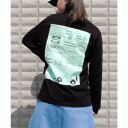 BEAT JIVE イラスト バックプリント ロングスリーブTEEシャツ ロンT 韓国 オーバーサイズ ビッグシルエット 服 春 夏 秋 冬服 ロンT ストリート系 長袖 長袖Tシャツ トップス