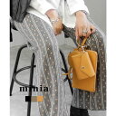 minia 多機能リングマルチミニショルダー ハンドバッグ2WAY minia ◆ ハンドバッグ ポーチ カードケース コインケース スマホケース 2WAY 3...