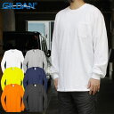 【5%OFFクーポン 9/11 1:59まで】EYEDY GILDAN ギルダン 2410 Ultra Cotton 6.0 oz Long Sleeve Pocket T-Shirt 6.0oz ウルトラコットンロングスリーブ T シャツ 通勤 通学