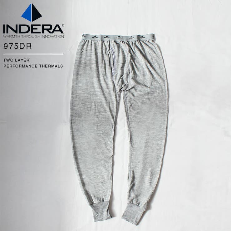 EYEDY INDERA TWO LAYER PERFORMANCE THERMALS 2レイヤー パフォーマンス サーマル パンツ／タイツ ヘビーウエイト 975DR ミリタリー インナー 肌着 パッチ インナーパンツ 秋 冬 防寒 人気 アウトド