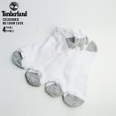 【5/16 1:59まで 5%OFFクーポン】EYEDY Timberland ティンバーランド Men's メンズ 4 Pair Pack Basic No ...