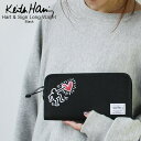 EYEDY Keith Haring キースヘリング Hart & Sign Long Wallet / ロングウォレット 長財布 メンズ レディース ギフト ...