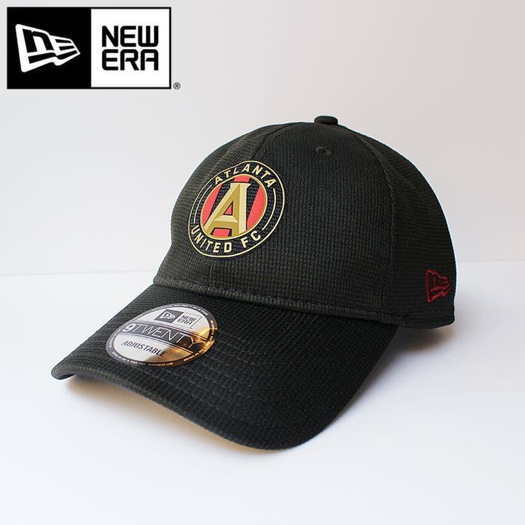 【10％OFFクーポン！12/11(木)1:59まで】EYEDY NEW ERA 9WTNEY ATLUTD OTC CAP ニューエラ キャップ サッカー ロゴ ベースボールキャップ ブラック 黒 刺繍 メンズ レディース キャップ 帽子 ユニセックス