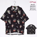 WESTSEA エドハーディー Ed Hardy シャツ メンズカジュアルシャツ アロハシャツ オープンカラーシャツ 開襟シャツ 柄シャツ メンズ 半袖 総柄 ...