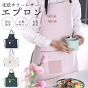 GOLWIS レディース 首掛け エプロン レザー 北欧 デザイン 撥水 防汚 シンプル ポケット 後ろ 交差 おしゃれ 動きやすい 丈短い シワになりにくい ...