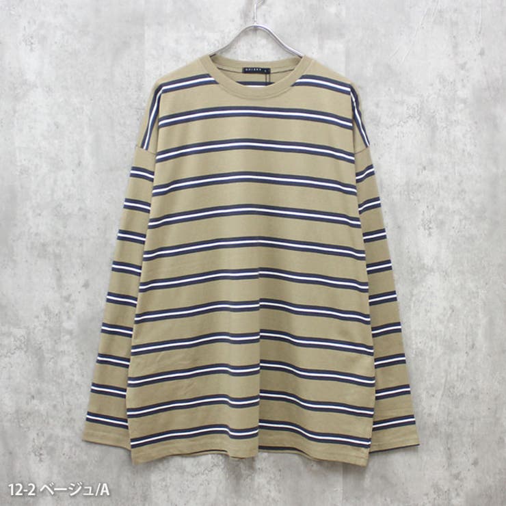 NEXT WALL ボーダーロンT メンズ Tシャツ トップス 長袖 ビッグシルエット BIGtシャツ ビッグシルエット ビック 大きめ MENS アメカジ ストリート 秋物 秋服 M L XL「843-01」【TM15】 トップス