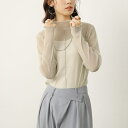 Doux Belle トップス カットソー シアー トップス