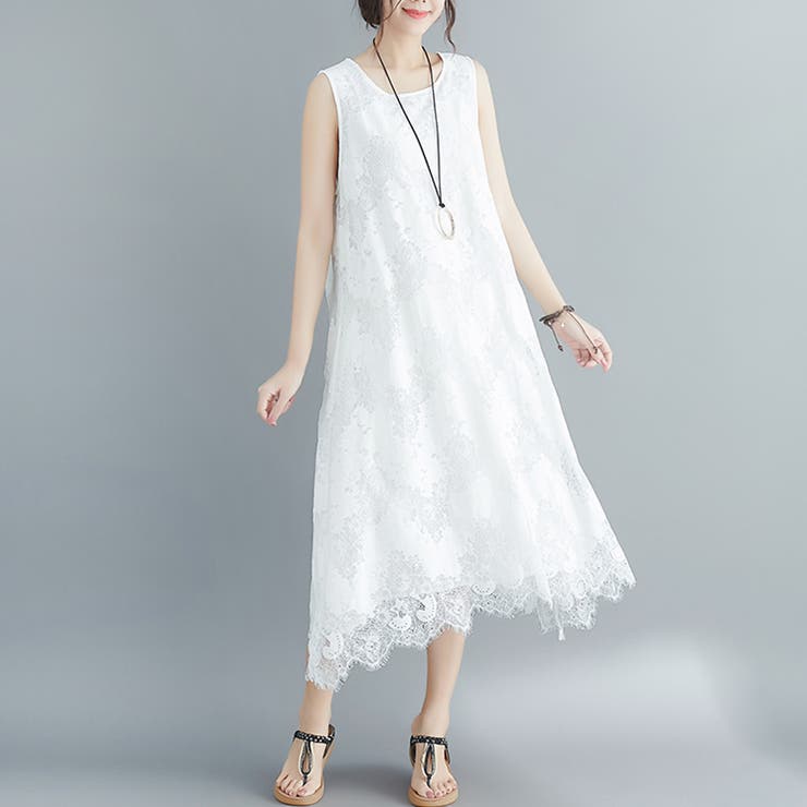 Doux Belle マキシワンピース レディース レース ワンピース・ドレス